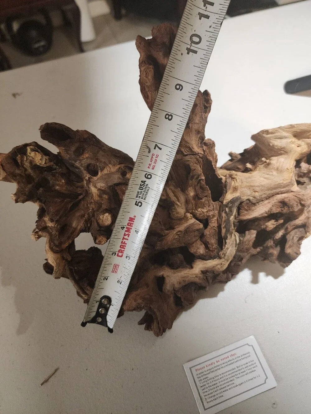 Majoywoo Natural Large Driftwood for Aquarium Decor Reptile Decor 10-15